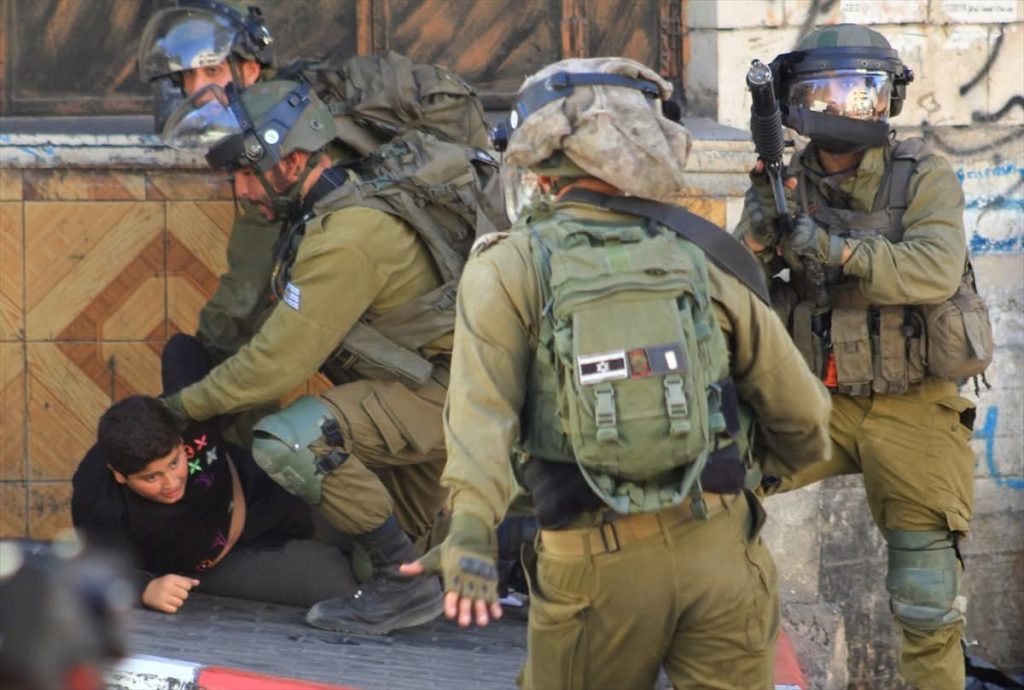 ইসরায়েলে ১৪ বছরের ফিলিস্তিনি শিশু আটক সহিংসতার-অভিযোগ